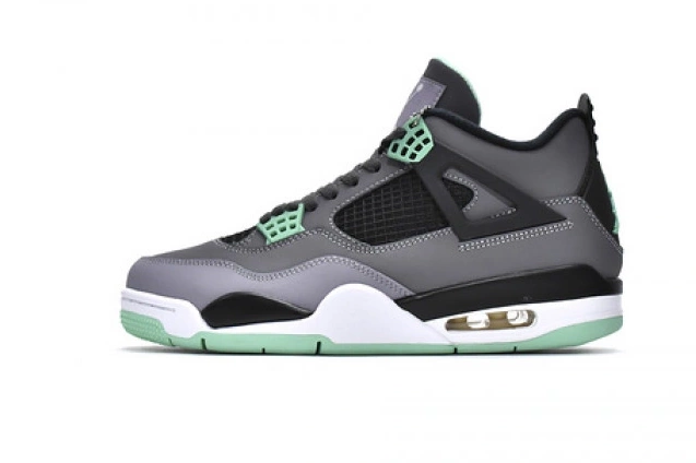 Retro Jordan Glow 4 Green 308497-033 Air 0817